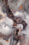 Acrylglasbild Luxury Abstract Fluid Art No 9 Schmal Crop