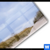 Acrylglasbild Nordsee Leuchtturm Panorama Materialbild