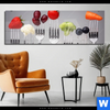 Acrylglasbild Obst Gemuese Auf Gabeln Panorama Produktvorschau
