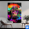 Acrylglasbild Pop Art Stier Hochformat Produktvorschau