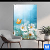 Acrylglasbild Sommerwiese Mit Schmetterlingen Hochformat Produktvorschau