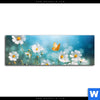 Acrylglasbild Sommerwiese Mit Schmetterlingen Panorama Motivvorschau