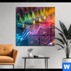 Acrylglasbild Sound Wave Quadrat Produktvorschau