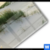 Acrylglasbild Strand Mit Sandduenen Panorama Materialbild