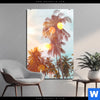 Acrylglasbild Tropische Palmen Hochformat Produktvorschau