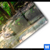 Acrylglasbild Tropischer Wasserfall Panorama Materialbild
