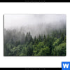 Acrylglasbild Wald Im Nebel Querformat Motivvorschau