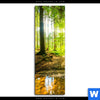Acrylglasbild Wald Mit Sonnenstrahlen Schmal Motivvorschau