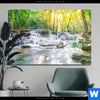 Acrylglasbild Wald Wasserfall No 1 Querformat Produktvorschau