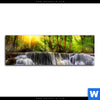 Acrylglasbild Wald Wasserfall No 2 Panorama Motivvorschau