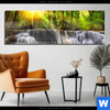 Acrylglasbild Wald Wasserfall No 2 Panorama Produktvorschau