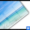 Acrylglasbild Weisse Kreidefelswand Am Meer Querformat Materialbild