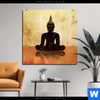 Bild Edelstahloptik Dark Buddha Quadrat Produktvorschau