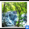Bild Edelstahloptik Wasserfall In Mexiko Quadrat Motivvorschau