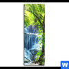 Bild Edelstahloptik Wasserfall In Mexiko Schmal Motivvorschau