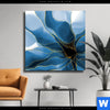 Leinwandbild Aquarell Blume Quadrat Produktvorschau