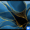 Leinwandbild Aquarell Blume Quadrat Zoom