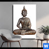 Leinwandbild Buddha In Lotus Pose No 2 Hochformat Produktvorschau