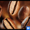 Leinwandbild Geroestete Kaffeebohnen No 2 Schmal Zoom