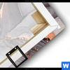 Leinwandbild Luxury Abstract Fluid Art No 9 Panorama Material