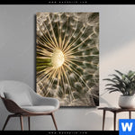 Leinwandbild mit dem Bild Pusteblume No. 11 im Format Hochformat kaufen.