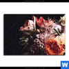 Leinwandbild Vintage Blumenstrauss Querformat Motivvorschau