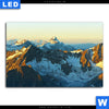 Leuchtbild Gipfel In Den Alpen Querformat Motivvorschau