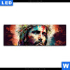 Leuchtbild Jesus Christus Mit Dornenkrone Panorama Motivvorschau