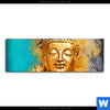 Poster Buddha Gold Tuerkis Panorama Motivvorschau