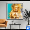 Poster Buddha Gold Tuerkis Quadrat Produktvorschau