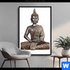 Poster Buddha In Lotus Pose No 2 Hochformat Produktvorschau