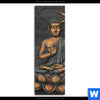 Poster Goldener Buddha Bambus Schmal Motivvorschau