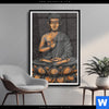 Poster Goldener Buddha Hochformat Produktvorschau