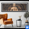 Poster Goldener Buddha No 2 Panorama Produktvorschau