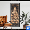 Poster Goldener Buddha No 2 Schmal Produktvorschau