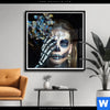 Poster La Calavera Catrina No 3 Quadrat Produktvorschau