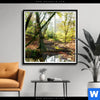 Poster Natuerlicher Wald Quadrat Produktvorschau