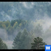 Poster Nebel Im Wald Quadrat Zoom