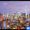 Poster New York Skyline Quadrat Zoom