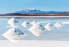 Poster Salzlandschaft In Den Anden Quadrat Crop