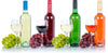 Poster Wein In Flaschen Und Glaesern Panorama Crop