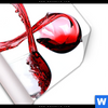 Poster Wein Liebe Quadrat Material