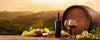 Poster Wein Toscana Quadrat Crop