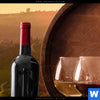 Poster Wein Toscana Quadrat Zoom