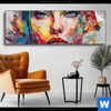 Spannbild Abstraktes Frauenportraet Aurora Panorama Produktvorschau