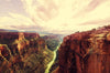 Spannbild Grand Canyon Landschaft Hochformat Crop