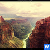 Spannbild Grand Canyon Landschaft Hochformat Zoom