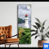 Spannbild Leuchtturm Auf Insel Schmal Produktvorschau
