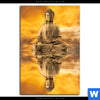 Spannbild Meditierender Buddha Am See Hochformat Motivvorschau