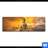 Spannbild Meditierender Buddha Am See Panorama Motivvorschau